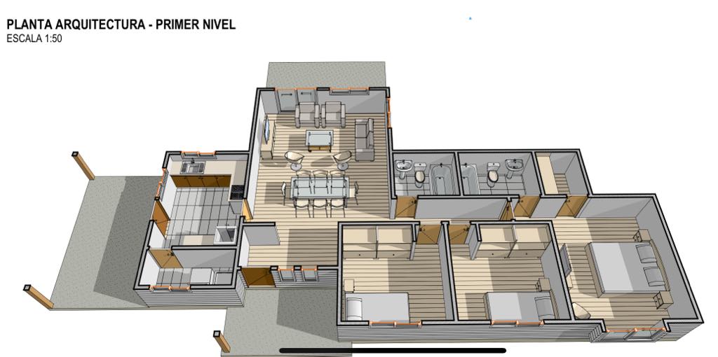 Casa nueva en parcela en Loteo Tacamó - Vista 15